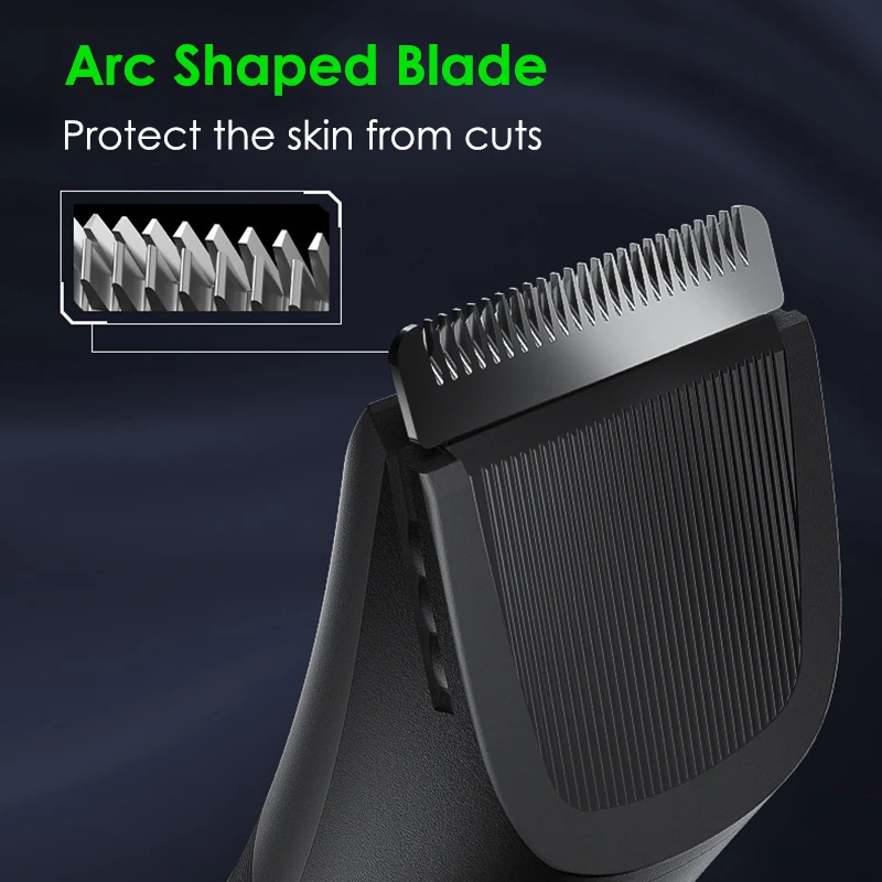 Groin Area Hair Trimmer Lawn Mower Ceramic Blade Waterproof Wet Dry Hair Clippers Pubic Armpit Body Hair Ultimate Hygiene Razor