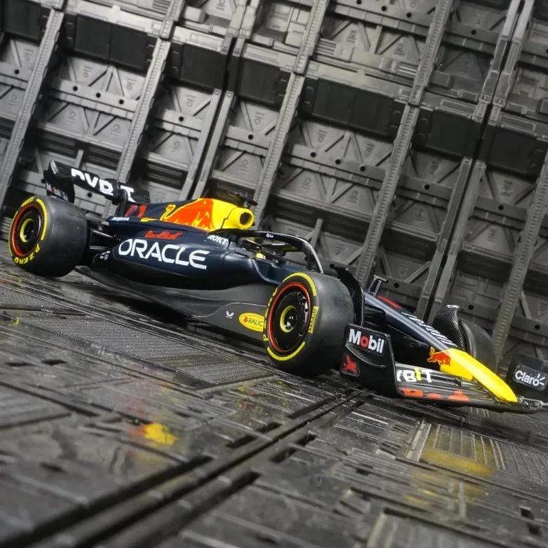 โมเดลรถแข่งฟอร์มูล่าวัน Red Bull RB19 ขนาด 1:24 ของสะสมตกแต่งภายในรถยนต์ ของขวัญสำหรับเด็ก