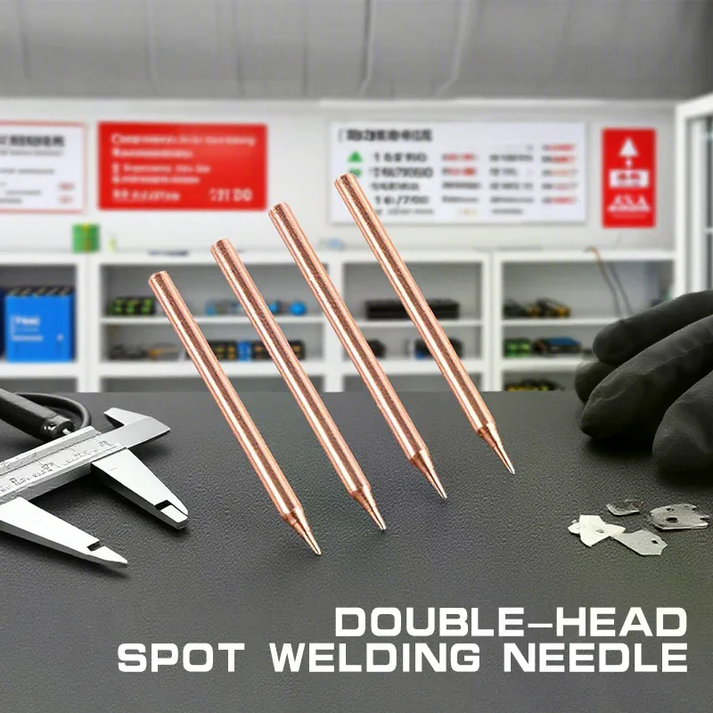 

1/2Pairs Awithz H1/H2 Spot Welder Welding Needle 40mm For 18650 Lithium Battery Spot Welder Electrode Tip
