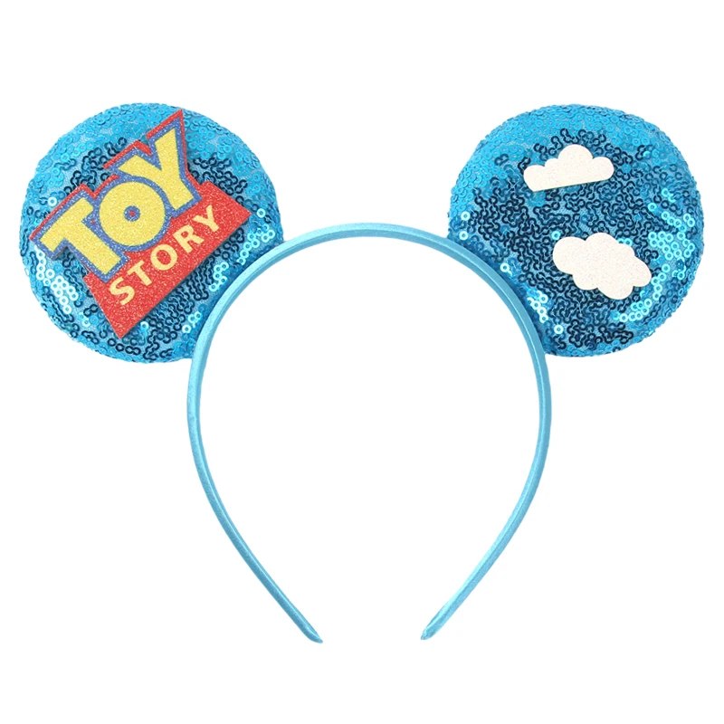 

10Pcs/Lot Hot Sales Disney Mickey Ears Headband For Girls Bow Hairband Festival Party Dress Up DIY Hair Accessories Wholesale