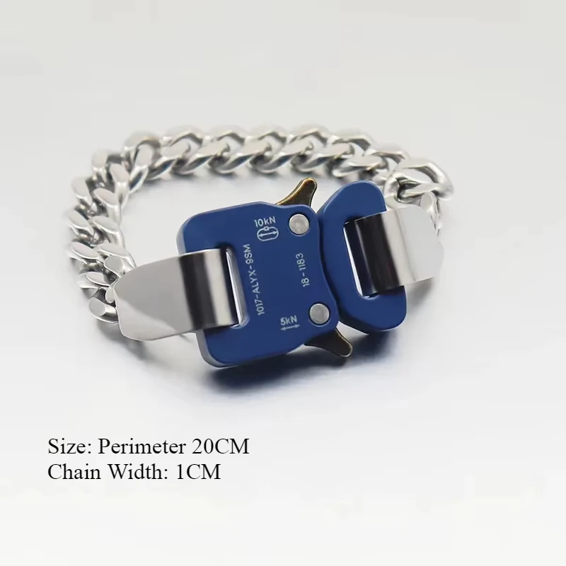 Unisex Street Fashion Trend 1017 ALYX 9SM Functional Bracelet Gift