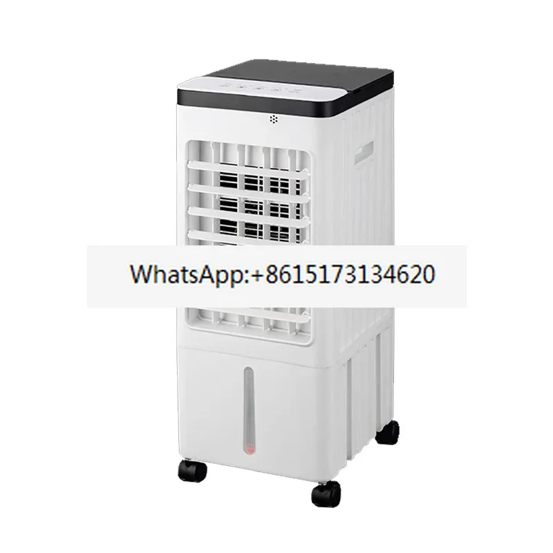 

220V/110V-remote control touch model, household refrigeration small air cooler water air conditioner mobile cold fan