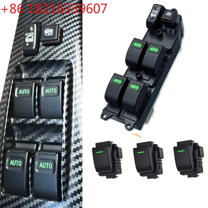 TAO For Toyota Corolla 2004-2013 Vios 2002-2007 Hilux Vigo Fortuner 2007-2012 Auto LED Light Backlight Power Window Button Switc