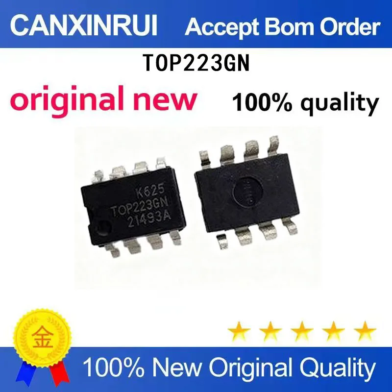(5-100 Pieces) Brand new original TOP223GN TOP223G package SOP-8 SMT spot power management chip IC
