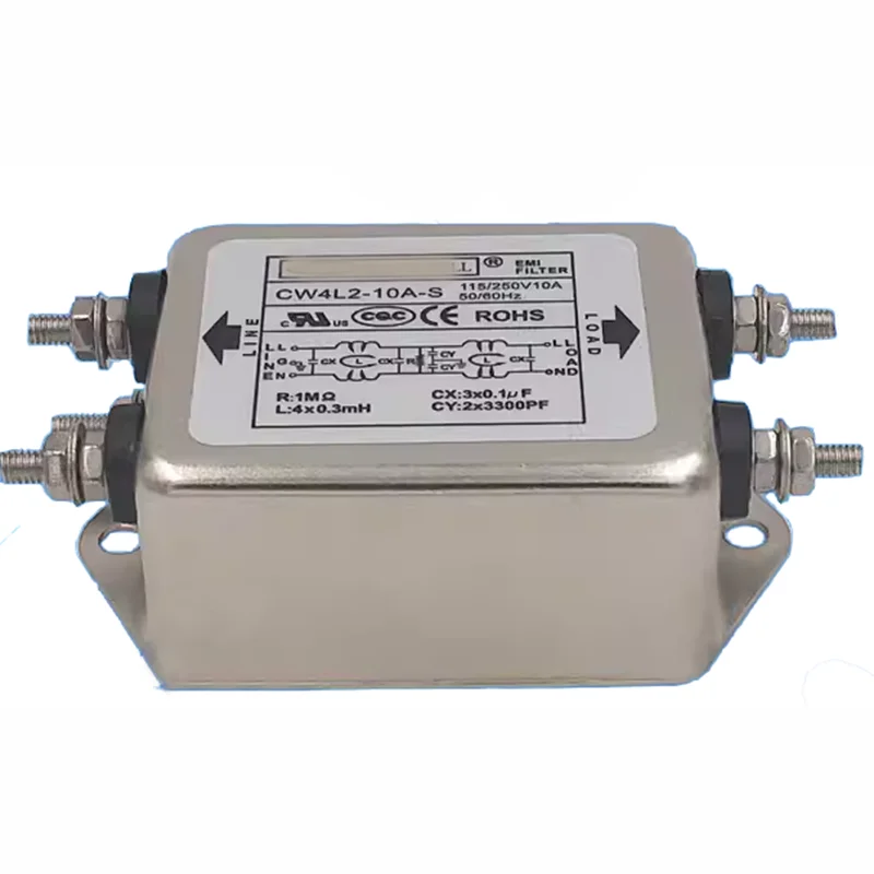 original Taiwan power filter CW4L2-10A-S/CW4L2-20A-S 110-250V bipolar biphase filter