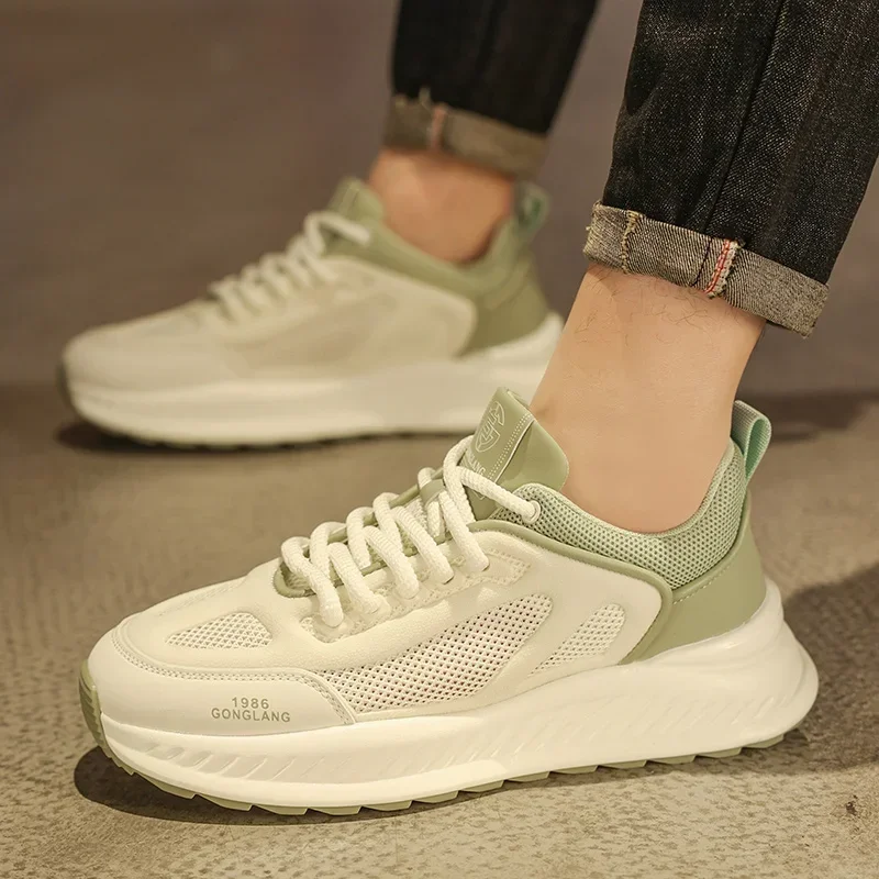 Shoes men Sneakers Male tenis Luxury shoes Mens casual Trainer Race Breathable fashion loafers running Shoes for men image 4