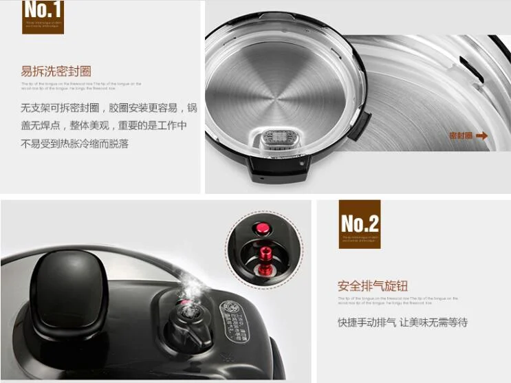 china  Midea W12PCH402E mechanical timer contro   4L electric household pressure rice cooker 110-220-240V soup meat machine