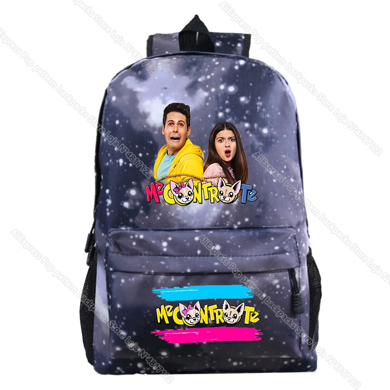 Me Contro Te Backpack Students Boys Girls Shoulder School Knapsack Men Women Rucksack Teens Daily Travel Bags