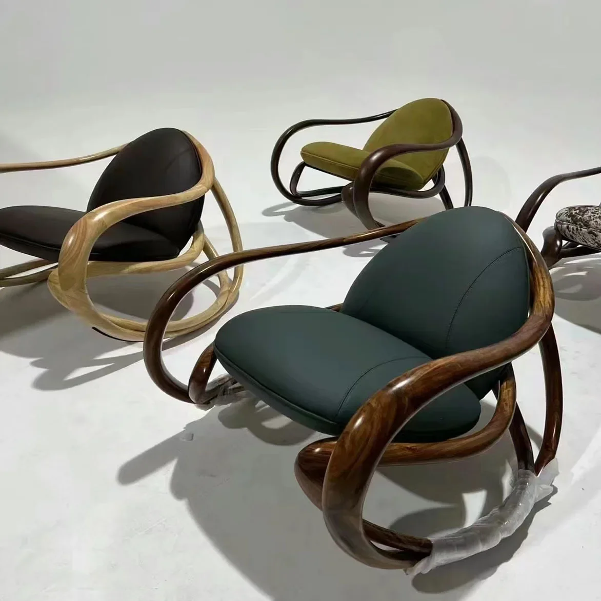 Bois massif, simple, accoudoir, canapé, style médiéval, salon, balcon, loisirs