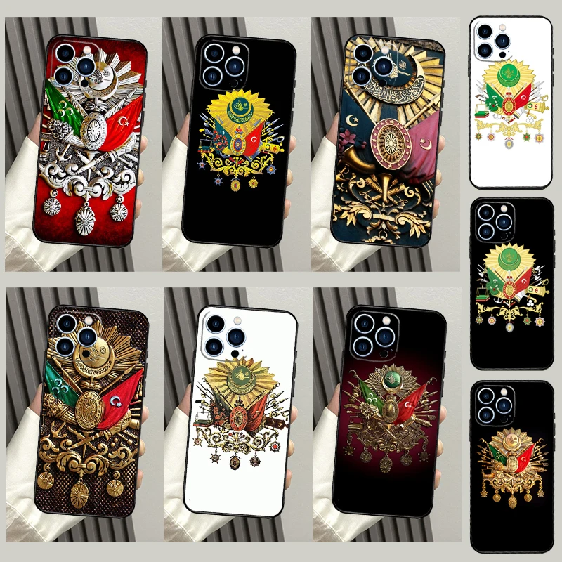 Ottoman Empire Coat Of Arms Case For Samsung Galaxy S25 Ultra S23 S21 S20 S24 S22 S26 Ultra S10 Plus S25 FE Cover Coque