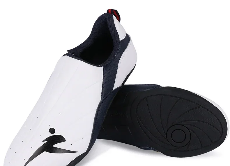 Erwachsene Kinder Verschleißfeste Taekwondo-Trainerschuhe Karate-Turnschuhe Dicke weiche Sohle Atmungsaktive Männer Kampfsport Kung Fu Boxschuh – Detail 9