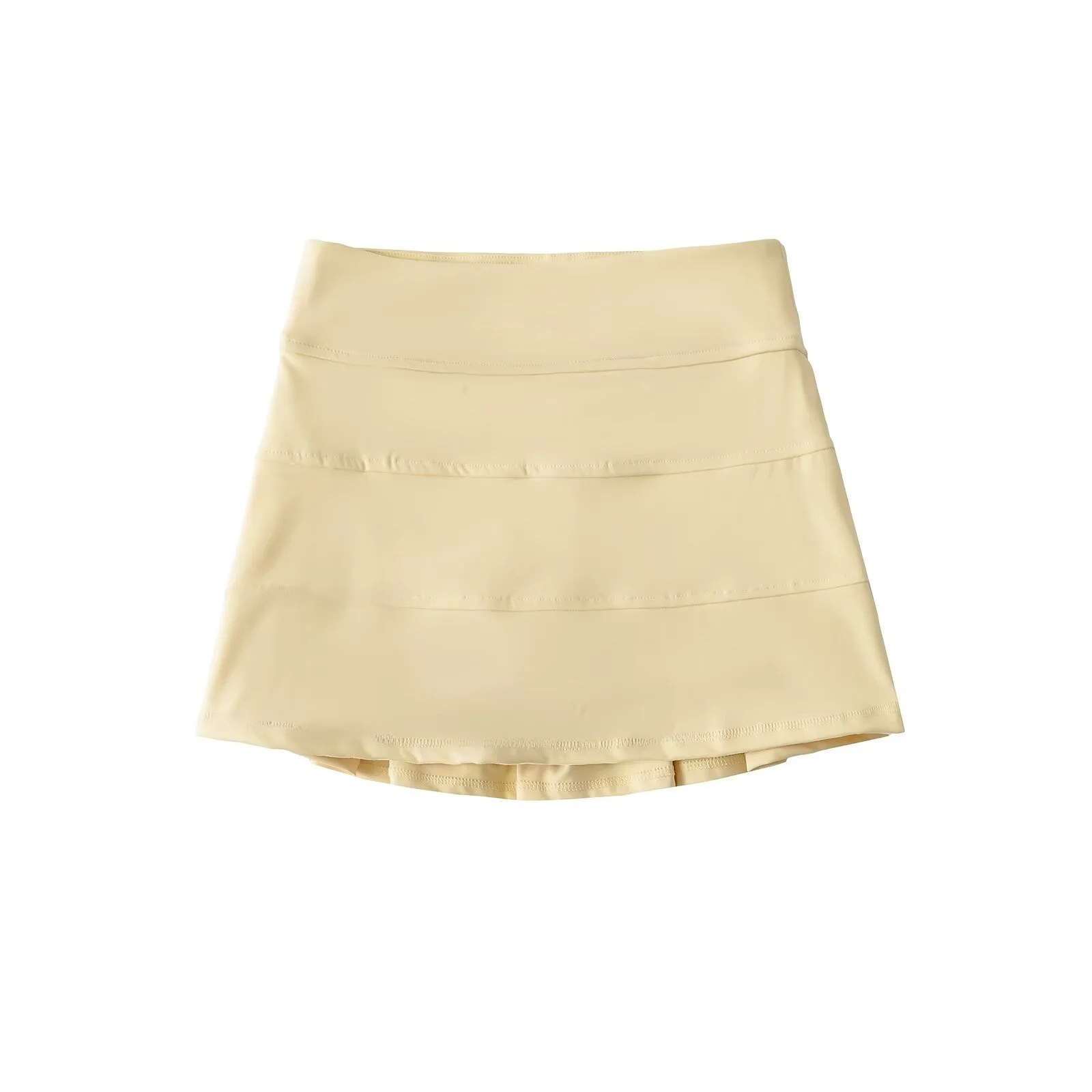 Sweet Spicy Girl Sporty Casual High Waist Body Shaping Leg Lengthening  Skirt Pure Desire Internet Famous Anti-Light A-Li...