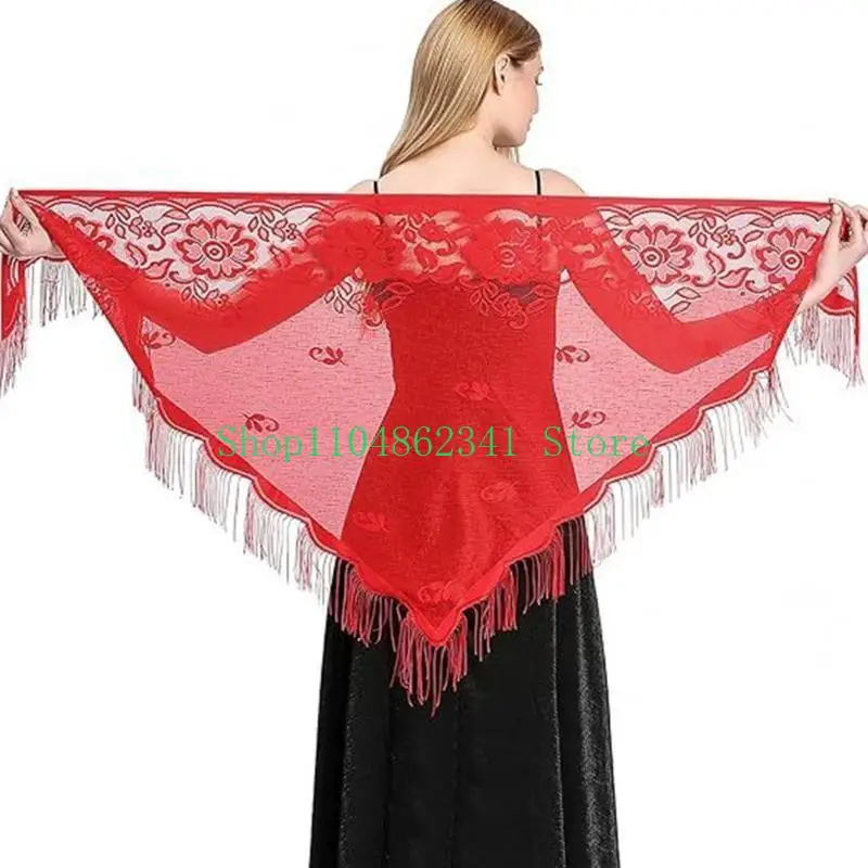 652F Women Bridal Wrap for Dressing Up Your Outfits Shawl for Wedding Dress Wrap Elegant and Trendy Tulle Shawl
