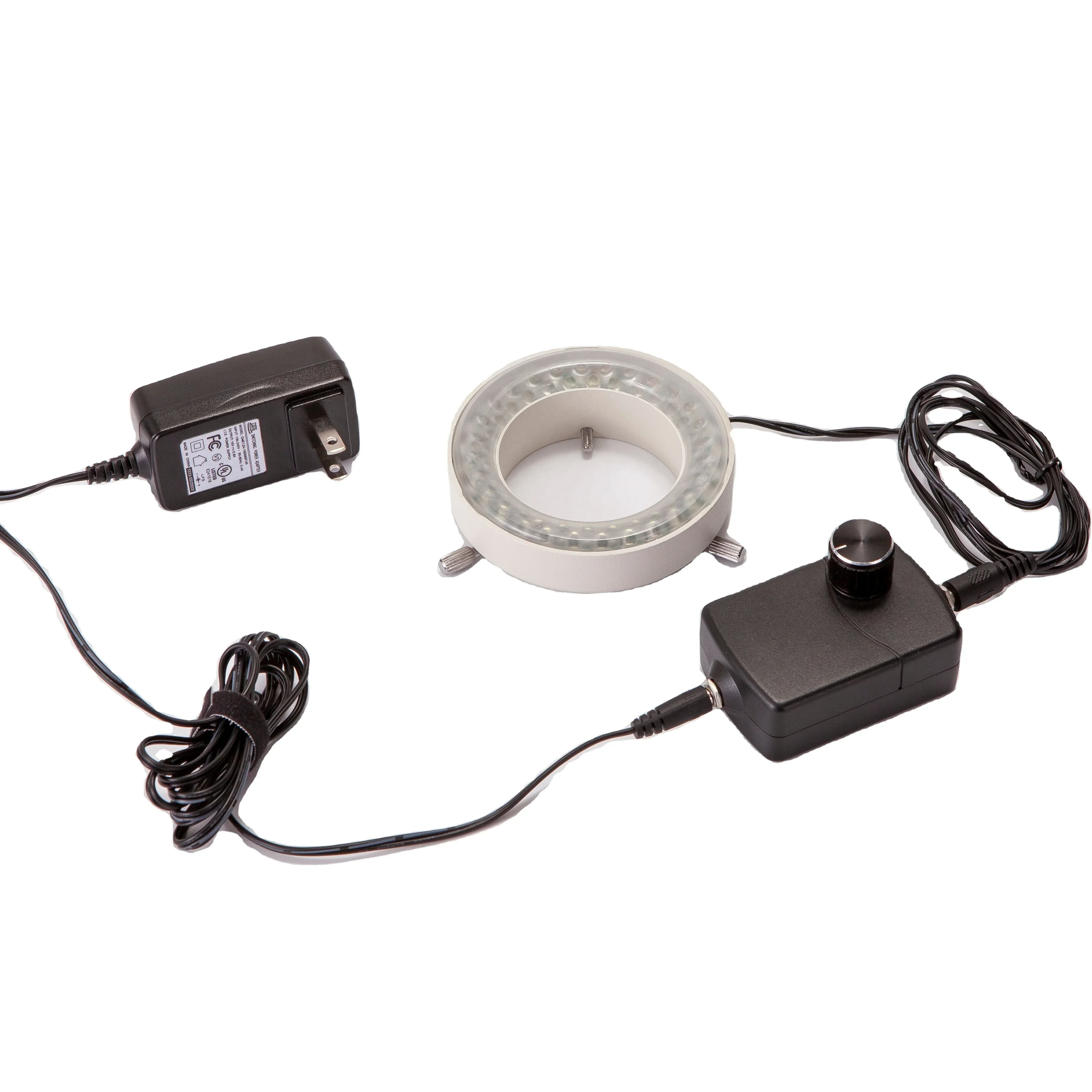 202556 LED Adjustable Ring Light illuminator Lamp For Industry Microscope Industrial Camera Magnifier