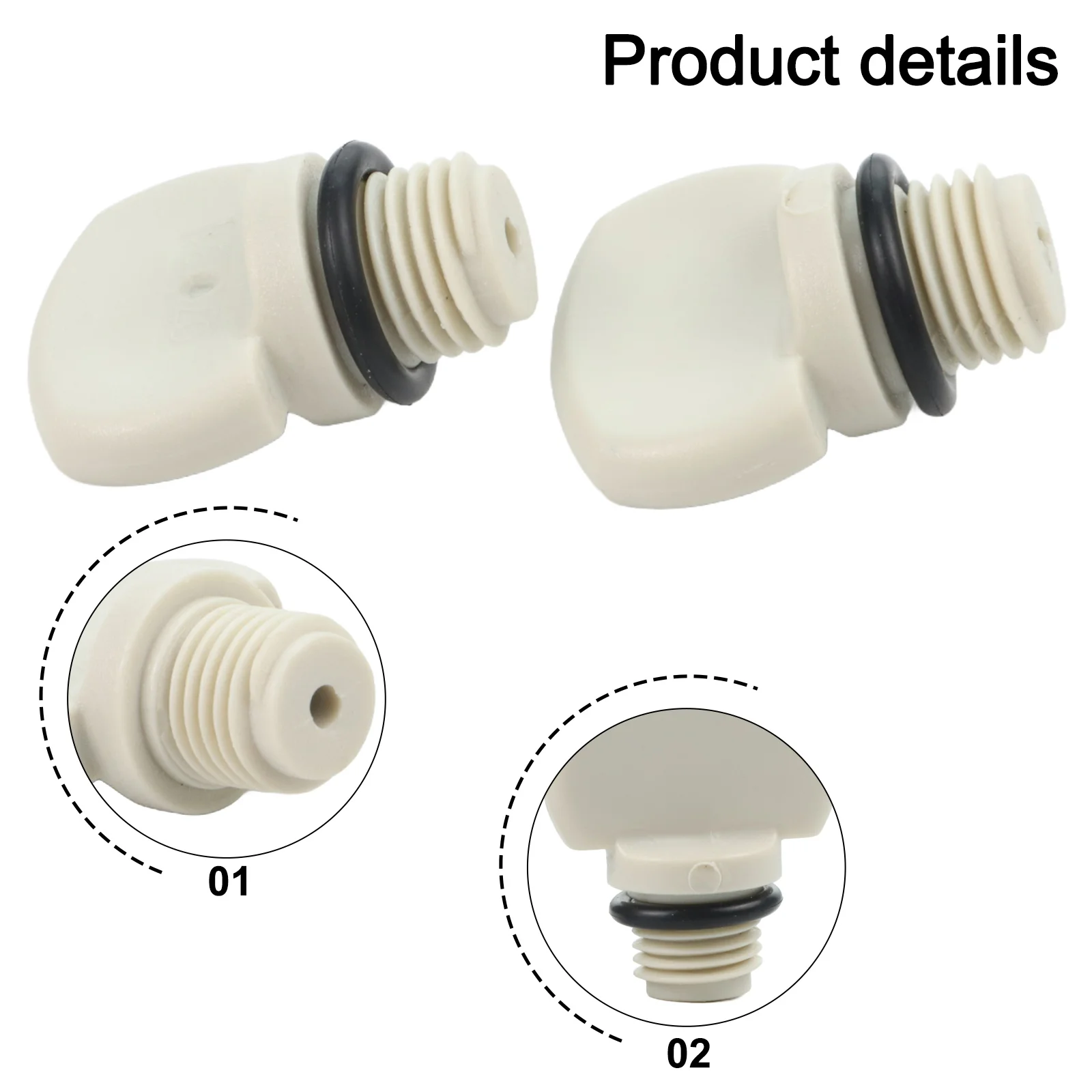 2set Drain Stopper With O-Ring 071131-192115 For Pentair Pool Pumps Leak-Proof Outdoor Swimming Pool Accessories