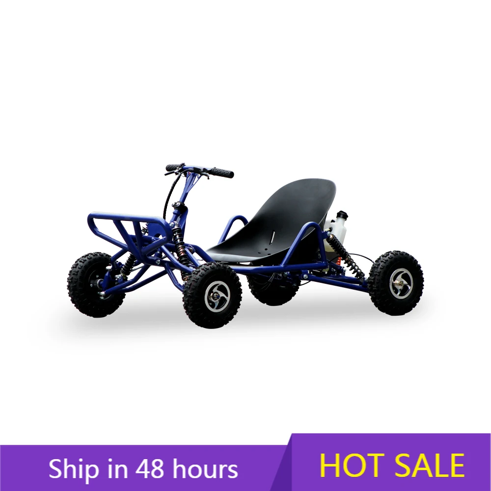 

YTYIN The New 63cc Two-stroke Automatic Children's Kart Venue Recreational Kart Mini Go-kart for Kids