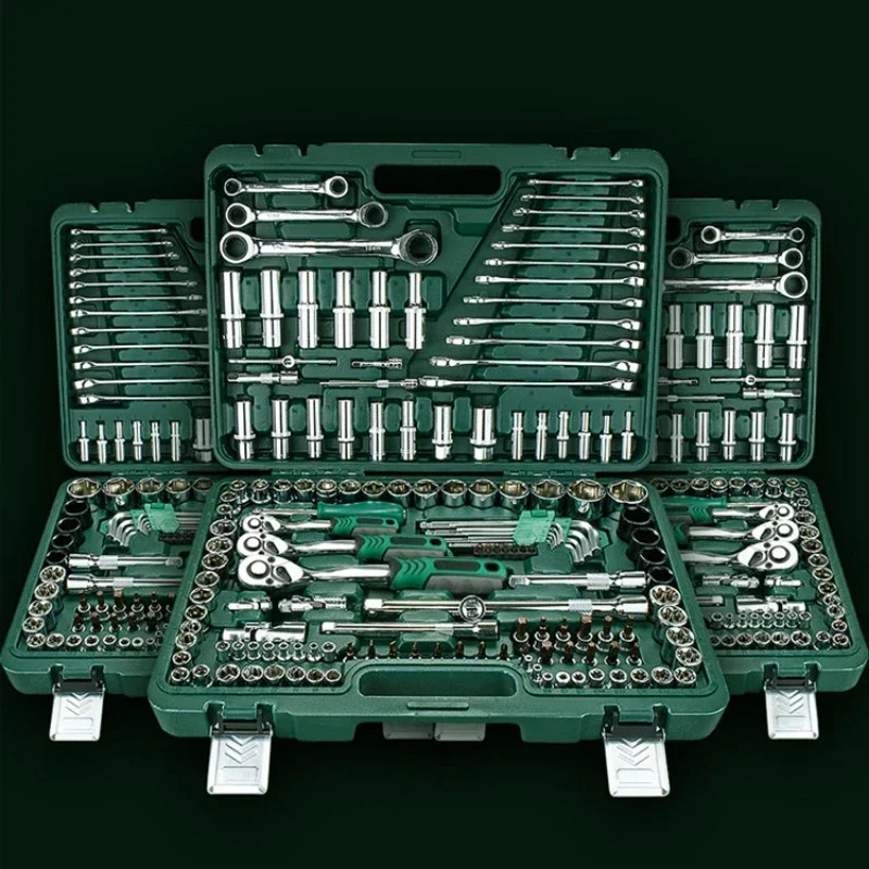 

Professional 82PCS Household 1/4" socket spanner wrench auto Repair tool box