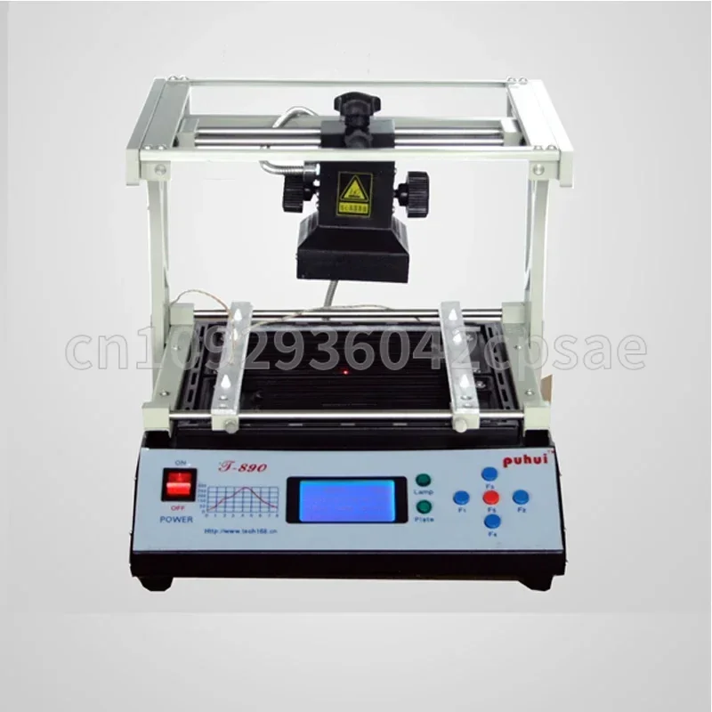 PUHUI T-890 T890 BGA двойной цифровой инфракрасный BGA/IRDA/IFR/SMD/SMT сварочный аппарат базовый 1500 Вт восемь видов температурных кривых