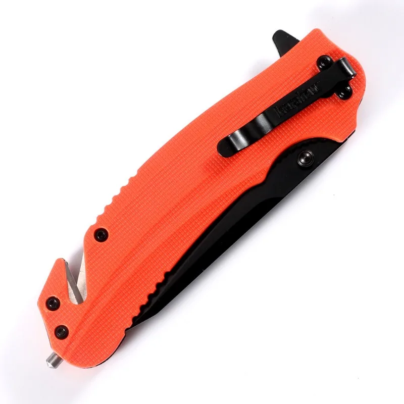 8650 Outdoor Camping Vouwmes 8cr13 Blade Nylon Fiber Handvat Pocket Survival Tactische Jacht Fruit Keuken Messen Ced Tool