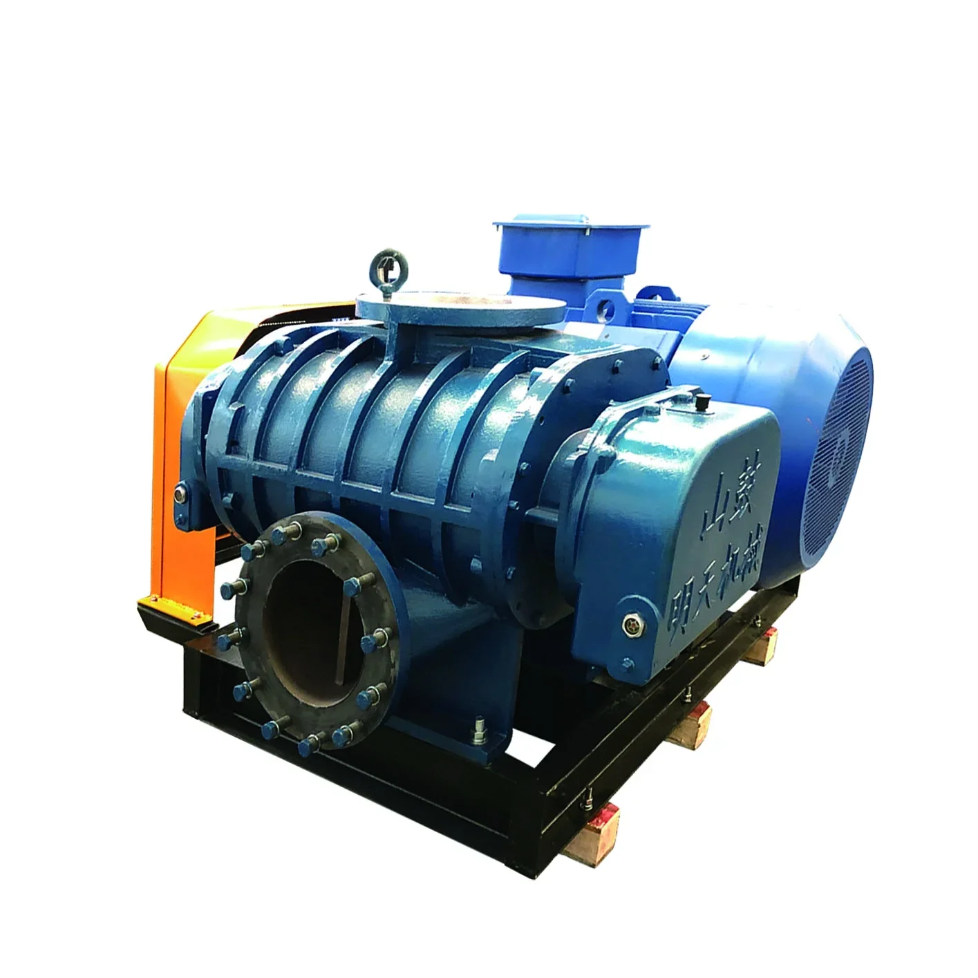 Roots Booster Vacuum Pumps Industrial  Use Cement Conveying Mine Industry Wastewater Treatment Positive Displacement Pumps