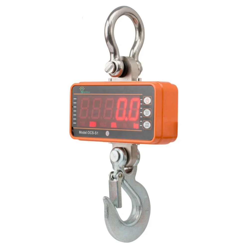 Hot Sale  OCS-S1 1000kg High Resolution Digital display Crane Scale hanging weighing scales