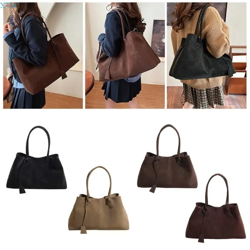 

X7XC Stylish Women's Shoulder Bag Satchel Retro Armpit Bags Large Capacity Handbag