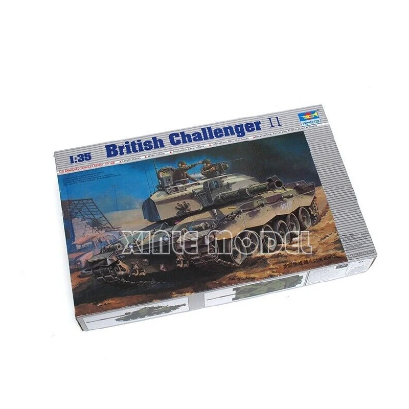 

Комплект модели в масштабе Trumpeter TP00308 Основный боевой танк British Challenger II 1/35