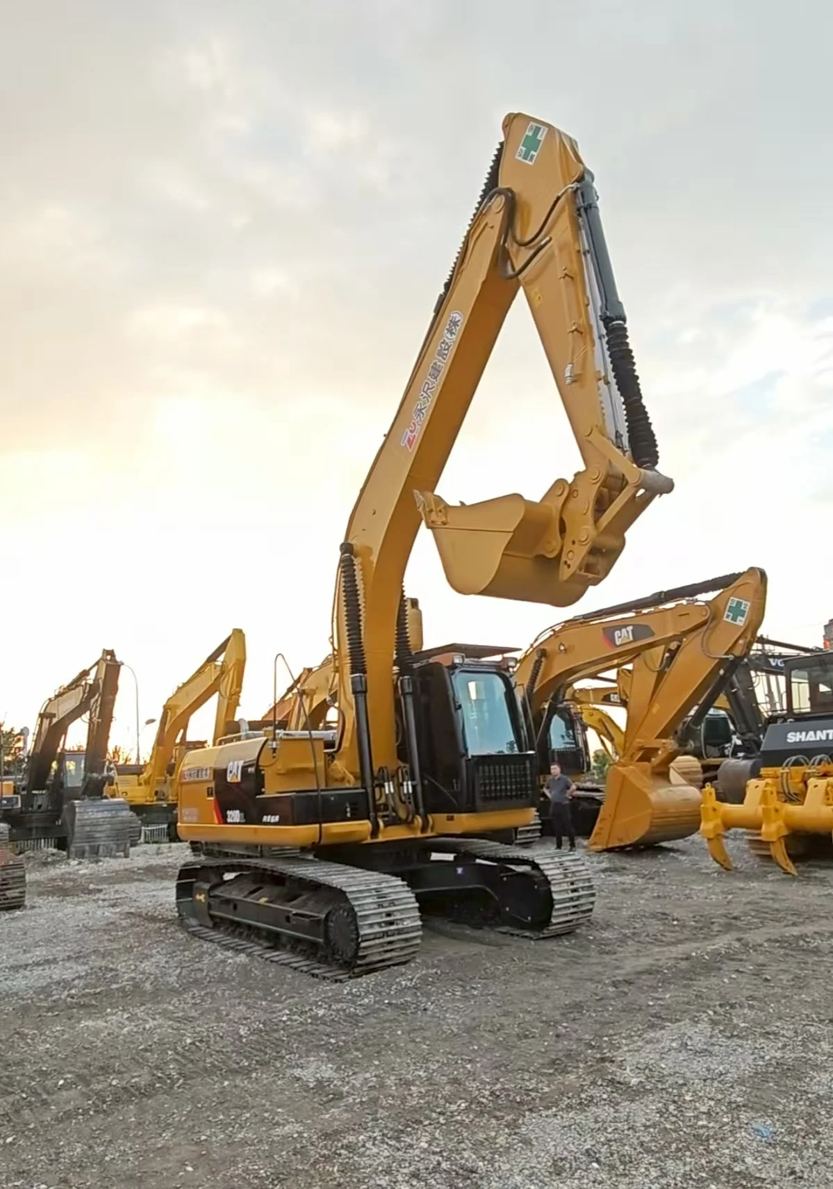 Best Price Cat320 20 Ton Large Excavator Excellent Quality With Low Working Hours Fast Delivery Core Motor Component