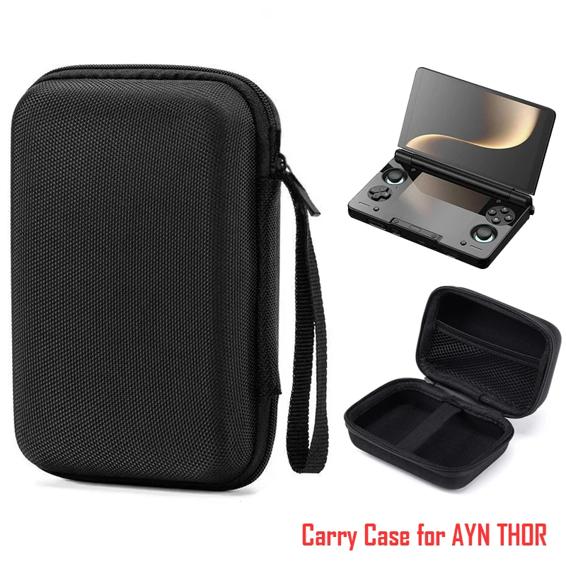 Bolsa de transporte de viagem dura de nylon portátil para ayn thor bolsa de armazenamento de console portátil acessórios de jogo