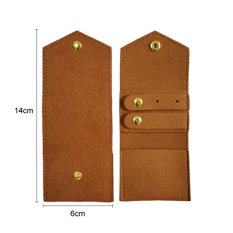 Portable Travel Multi-Function Jewelry Storage Roll Mini Convenient Storage Bag for Earrings Rings Necklaces Jewelry