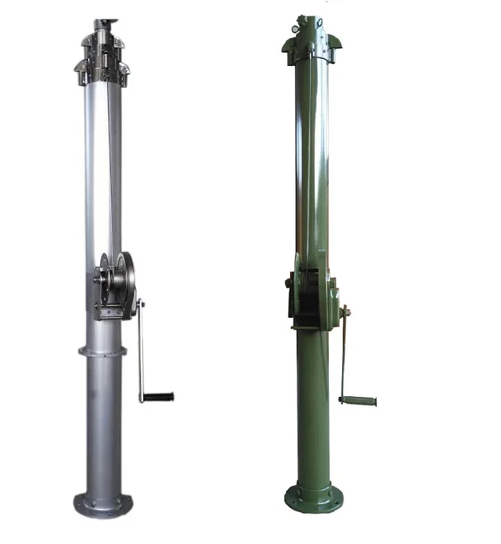 Talents TAL-P-010 10m Aluminum Telescopic Mast Pole for Antenna Mounting with 2.5m Retracted Height