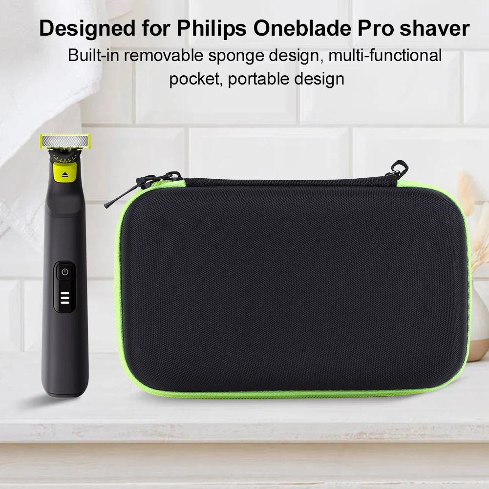 Hard Bag Carrying Travel Case For Philips OneBlade Pro Electric Shaver Blade Trimmer Travel Case Cover Shaver Storage Case