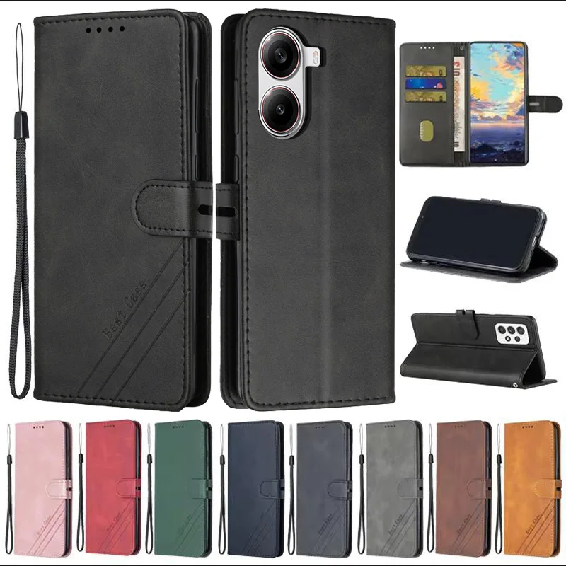 For Xiaomi Poco X7 Pro Case Leather Flip Case on For Coque Xiomi Xiaomi Poco X7 pro PocoX7 X 7 Phone Cases Magnetic Wallet Cover