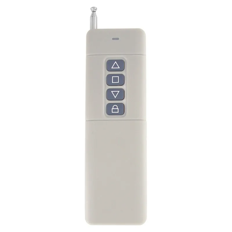 

Long Distance 433MHz Duplicating Remote Transmitter For Rolling Retractable Garage Gate Wireless Control Replacement Hardware