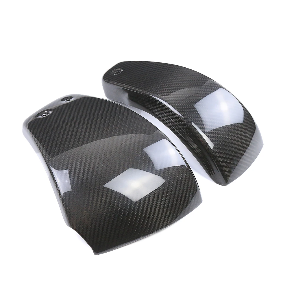 For Harley Davidson Lowrider S 2022 2023 100% Carbon Fiber Side Battery Covers Frame Guard Panel Fairings Motorcycle Accessories