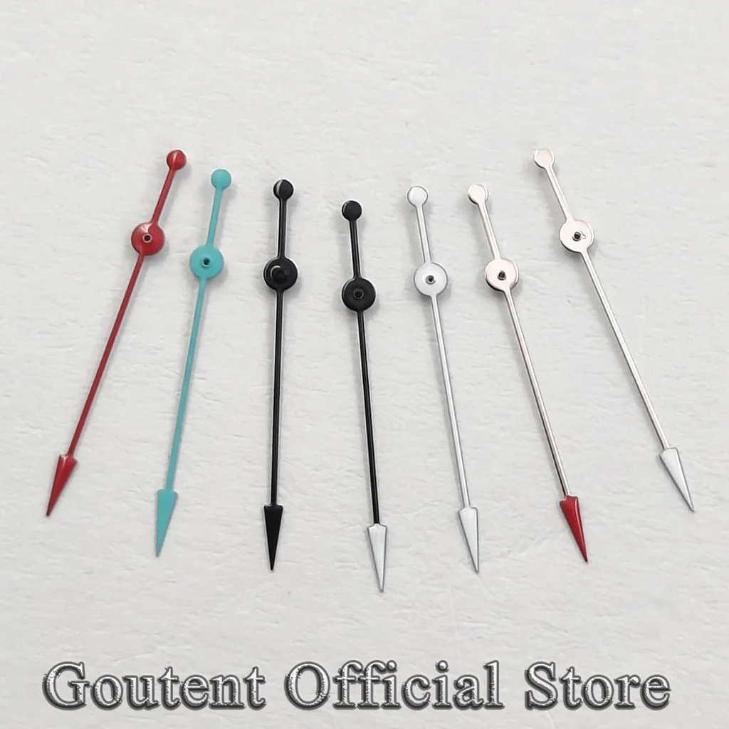 Goutent Arrow Spear Watch Hands Multicolor Second Hand Fit NH35 NH36 ETA2824 2836 MIYOTA 8215 821a Movement Watch Accessories