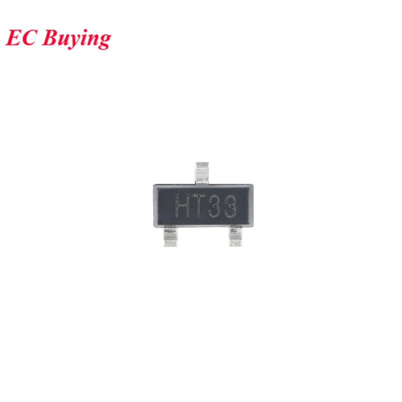 10pcs/lot HT7533S HT7530S HT7550S SOT-23 HT7533-S HT7530-S HT7550-S SOT23 3V/3.3V/5V 100mA LDO Chip IC Controller New Original