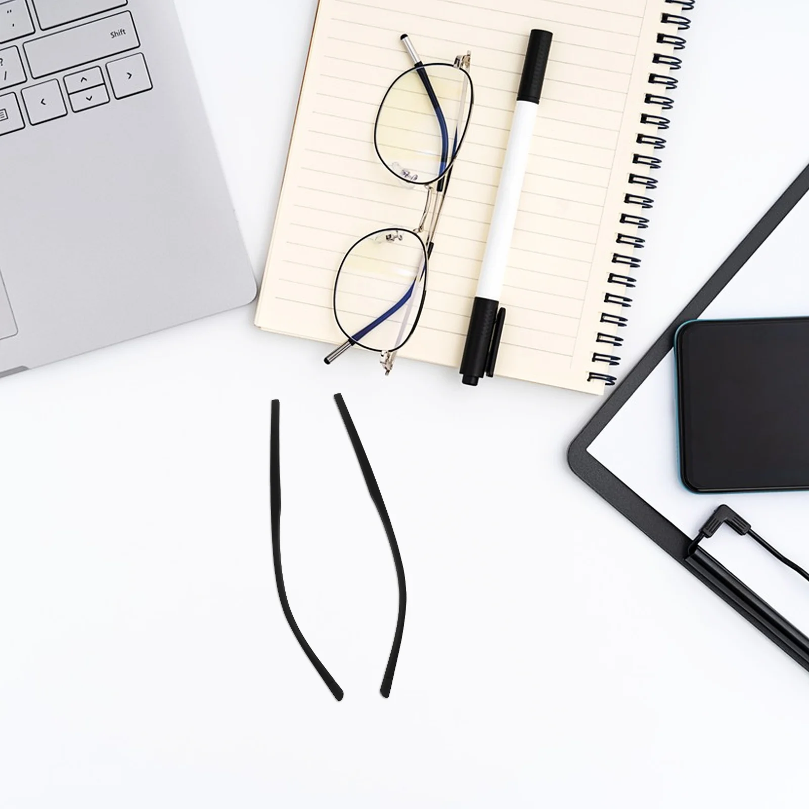 

1Pair Universal Eyeglass Replacement Arms 3.5mm Width Lightweight Anti-Slip Temple Tips Comfortable Fit for Sunglasses Eyewear