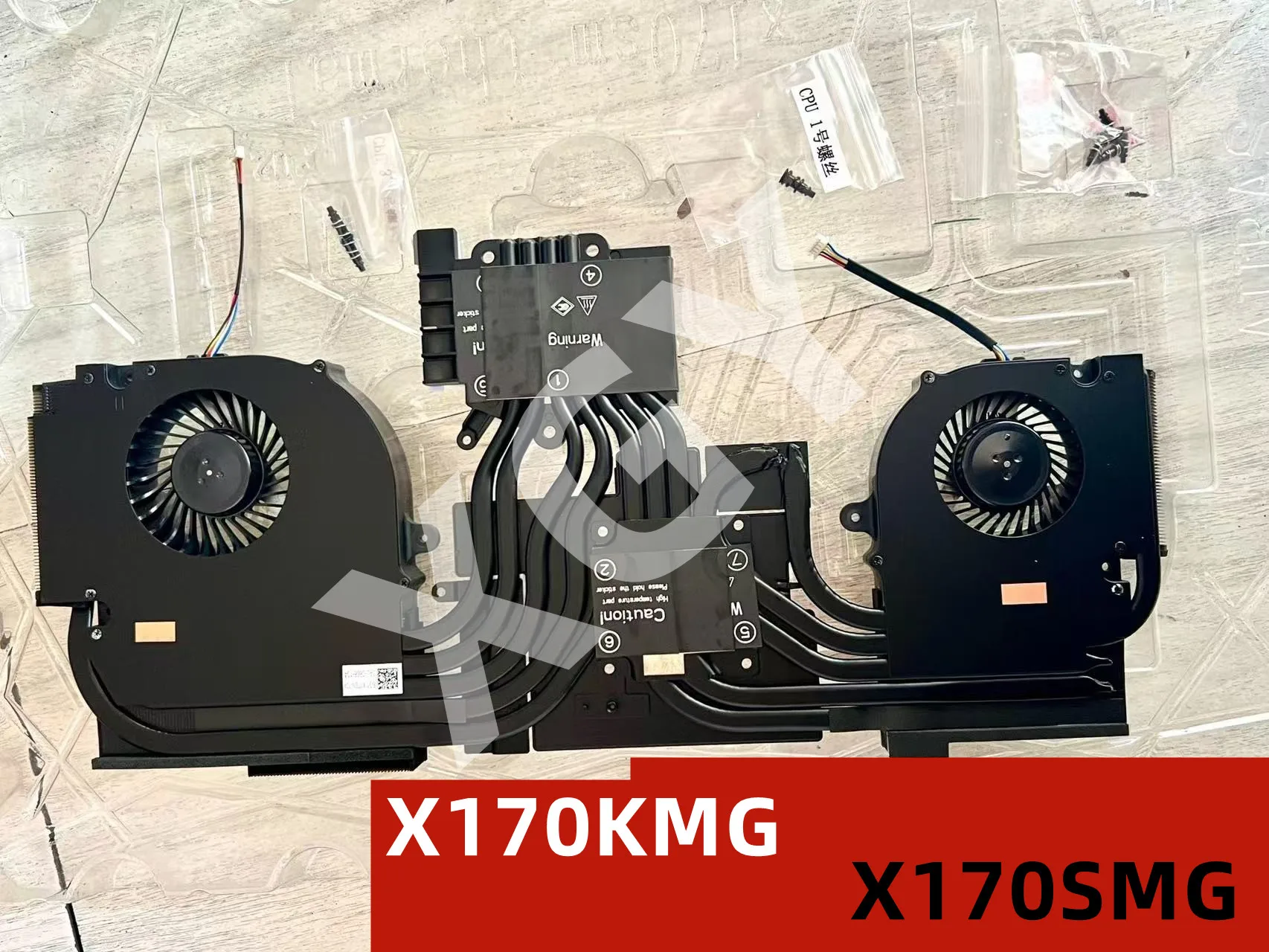 For Clevo X170KMG X170SMG graphics card heatsink 6-31-X17SM-104 supports RTX2060 2070 2080 RTX3060 3070 3080 graphics card