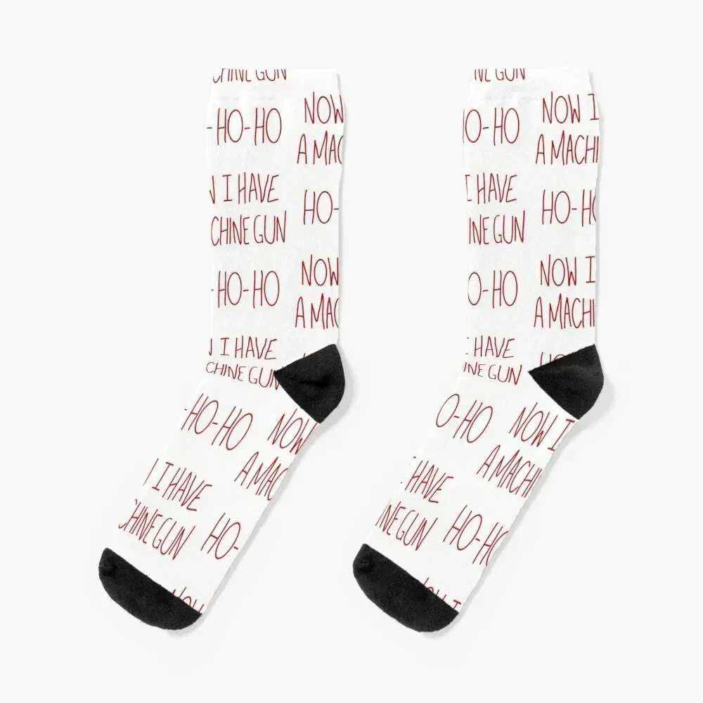 Die Hard - Now I have a Machine Gun Socks soccer anti-slip cool Women Socks Men's