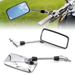 2pcs 10MM Motorcycle Metal Rearview Side Mirror For Honda Hornet 250 600 900 Jade VT250 CB-1 CB400 SF CB600 CB750 CB1300