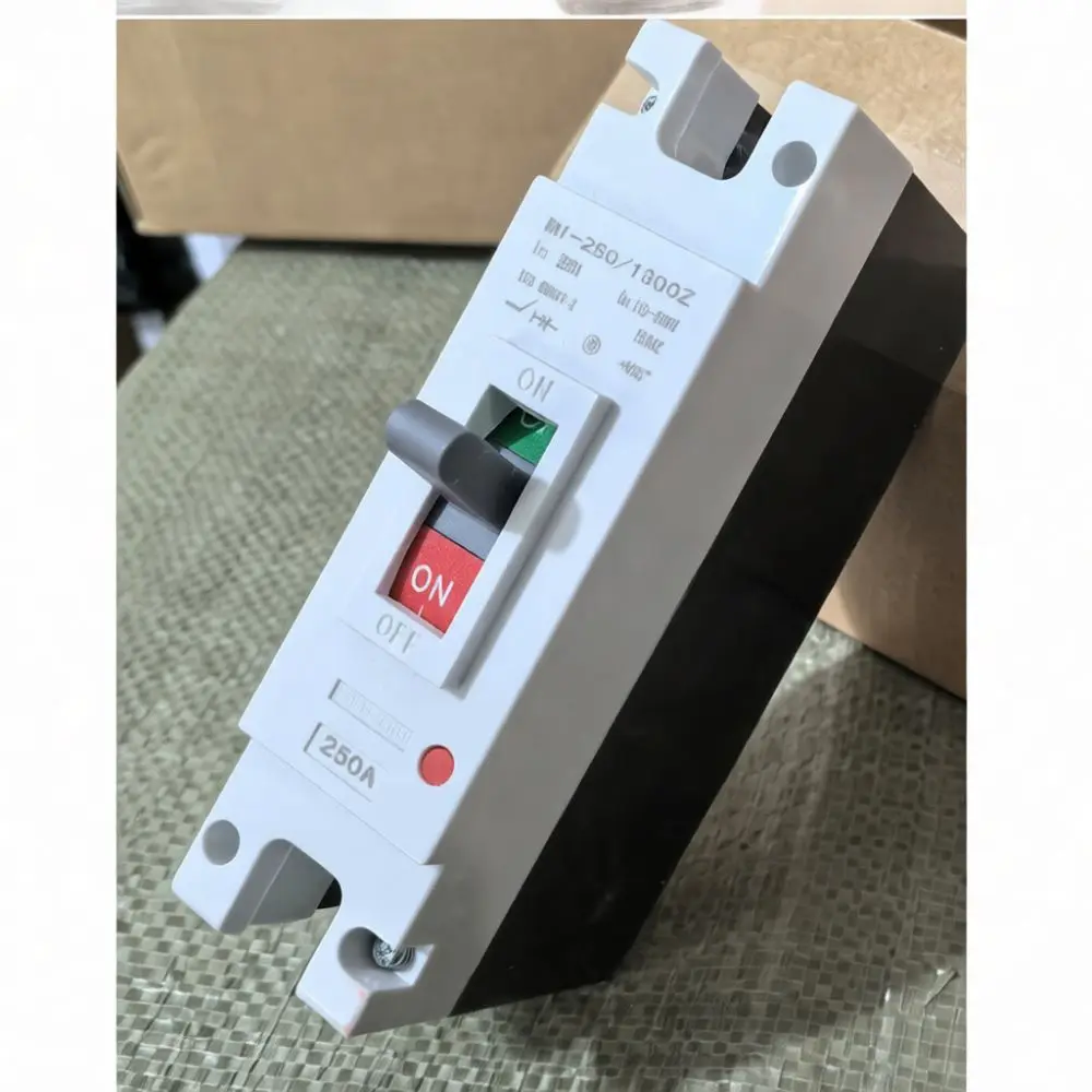 Solar Pv Electrical DC Circuit Breaker 1P 2P 125A 250A Molded Case Switch Protection System Power Distribution Component