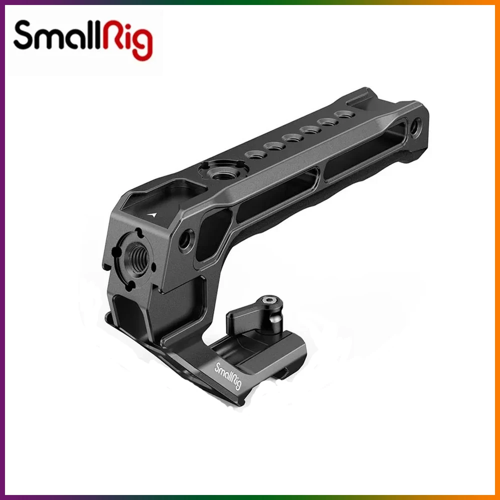 

SmallRig NATO Top Handle Lite with Cold Shoe Portable Camera Handle for Sony Canon Nikon Camera Cage 3766