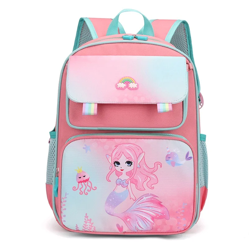 Children Cartoon Mermaid Dinosaur Small Backpacks In Kindergarten New Girls Sweet Schoolbags Boys Students Cute Backpack Hot