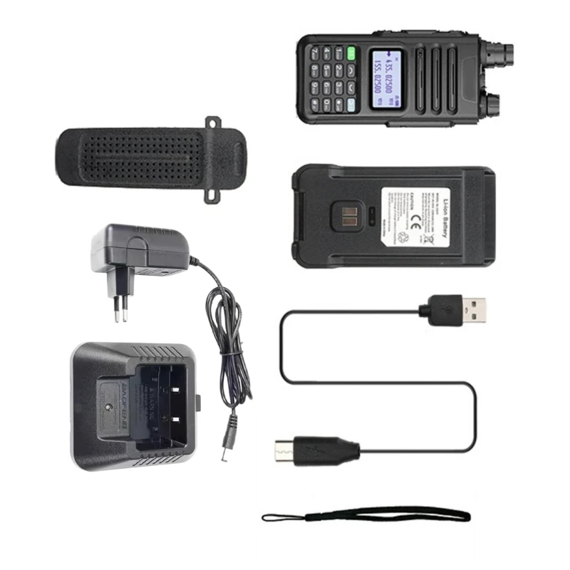 2025 New Double Frequency Two Way Radio Type C Rechargeable Communication Device for UV13