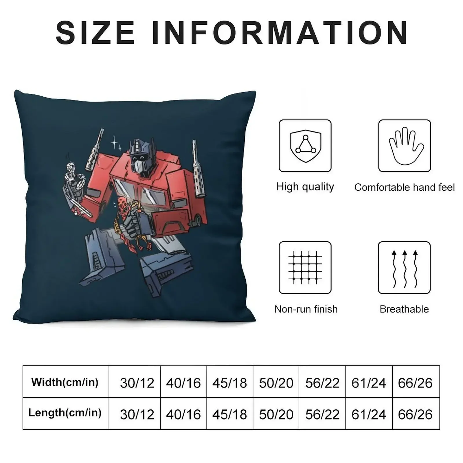 Optimus plays with Bionicles Throw Pillow Pillow Case Christmas Decorative Sofa Cushions Decorative pillow case