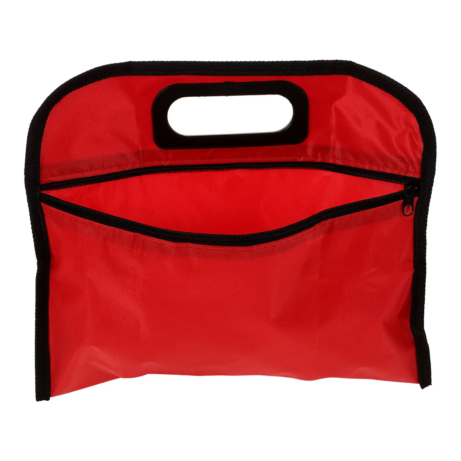 

Sturdy Wear Resistant Oxford Cloth Tool Pouch Zipper Design Compact Lightweight Tool Storage Bag for Home Garage