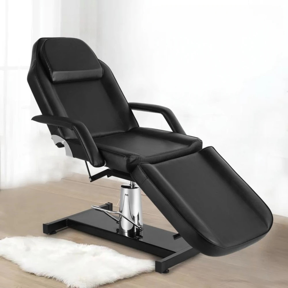 

Hydraulic Facial Table Tattoo Chair Massage Bed Adjustable Professional for Esthetician Beauty Spa Lash Bed