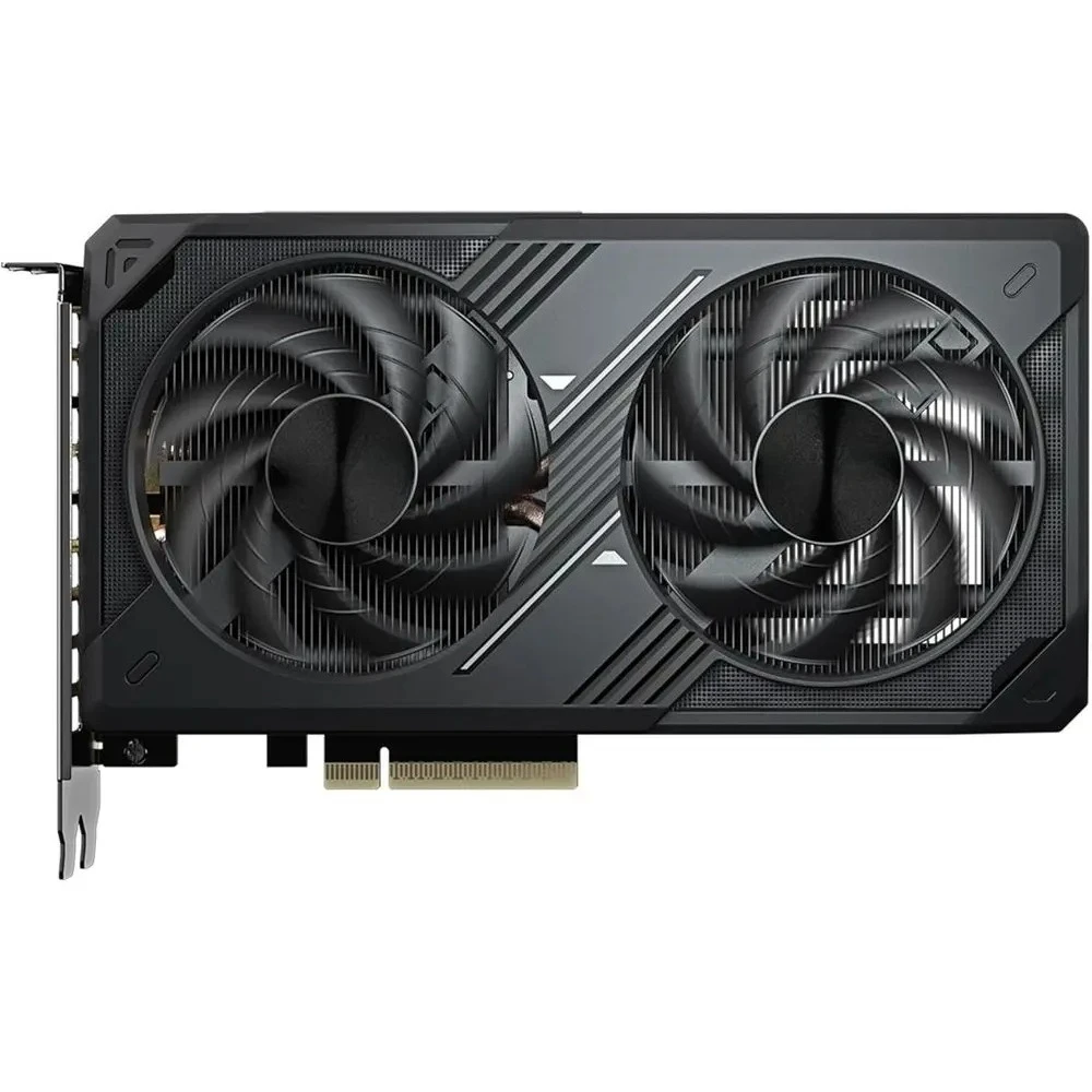 RTX 5060 Overclocked Graphics Card, 8GB 128-bit Memory, PCIe 5.0, Dual Display Outputs Gaming Video GPU