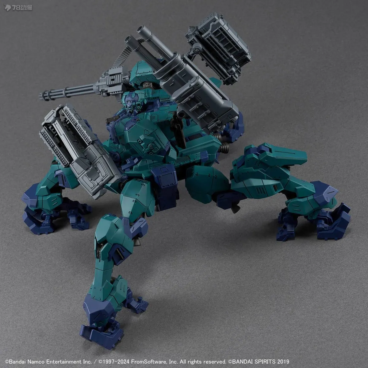 Original 30MM ARMORED CORE VI Anime Figure BD-011 FIRES OF RUBICON Figure Pvc GK Statue Figurine Model Doll Collection Toys Gift